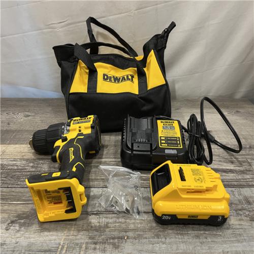 AS-IS DEWALT ATOMIC 20V Cordless 1/2 in. Compact Hammer Drill Kit