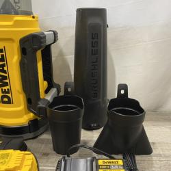 AS-IS DEWALT FLEXVOLT 60V MAX 160 MPH 760 CFM Brushless Cordless Axial Blower Kit