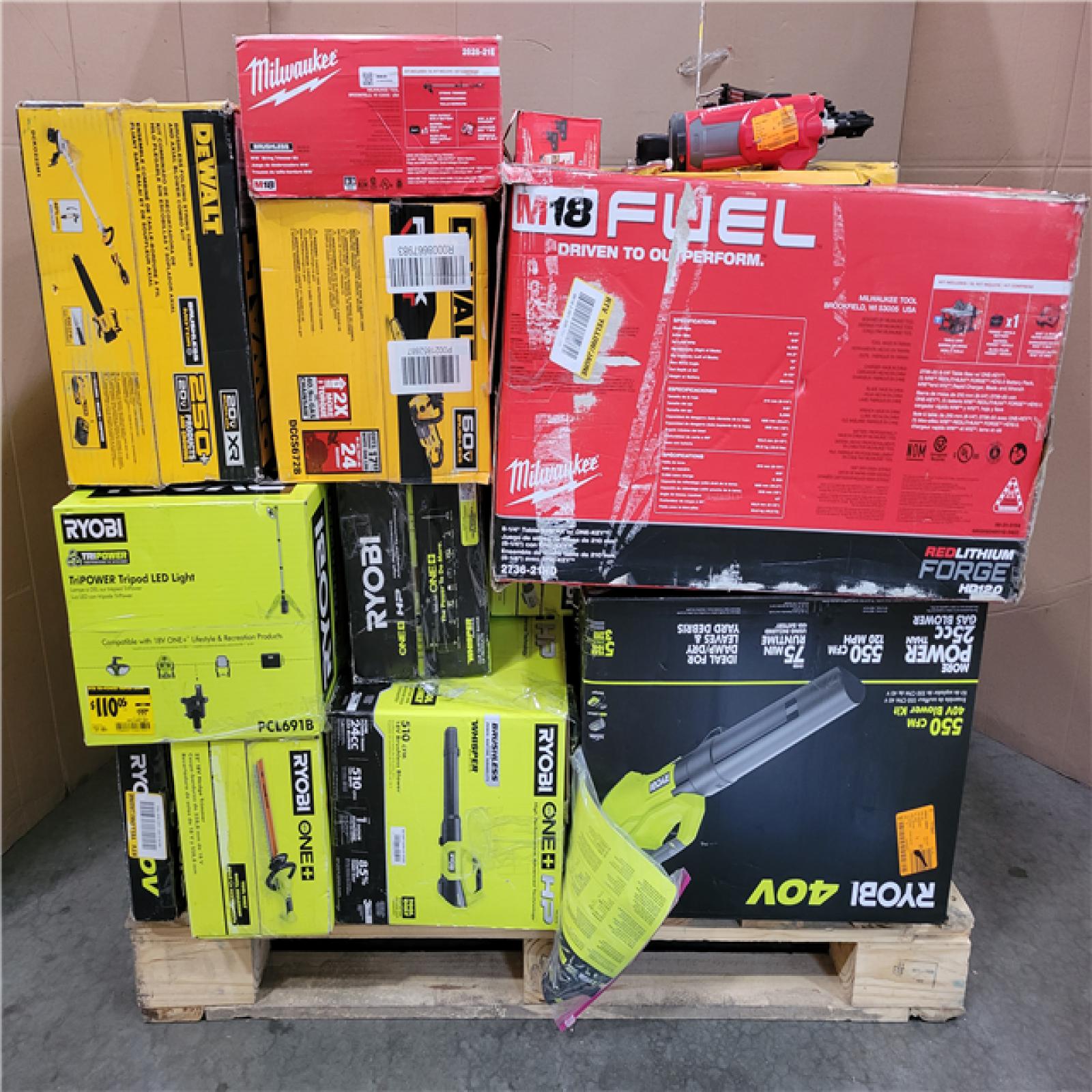 CALIFORNIA AS-IS TOOL PALLET