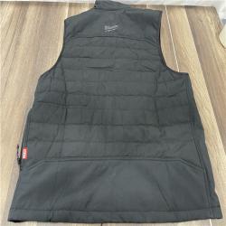 AS-IS Milwaukee Men's Large M12 12-Volt Lithium-Ion Cordless Axis Black Heated Vest Kit