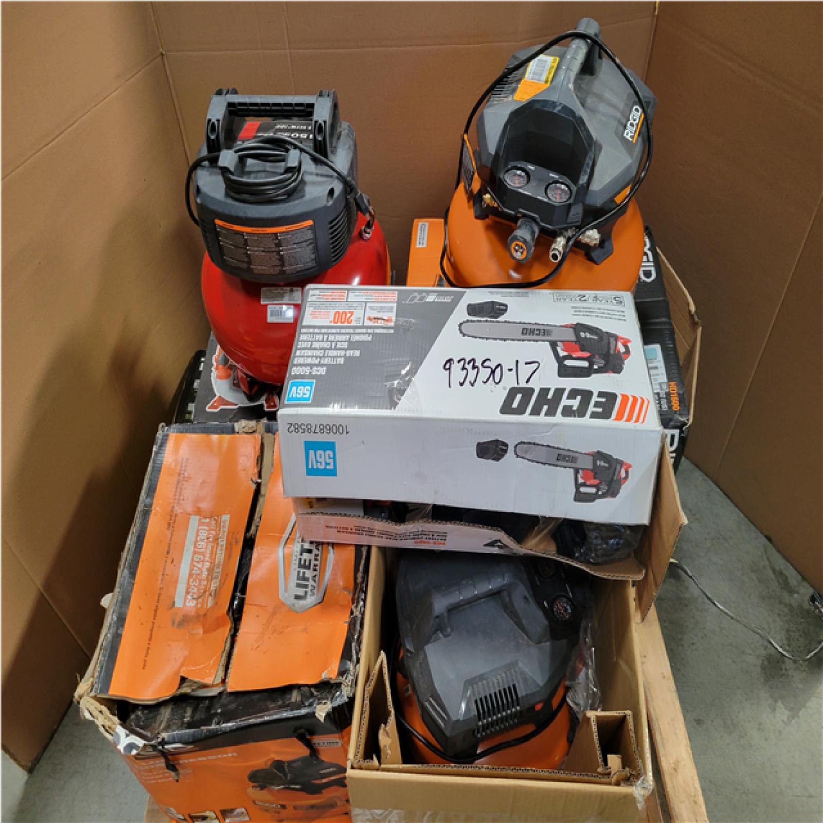 CALIFORNIA AS-IS TOOL PALLET