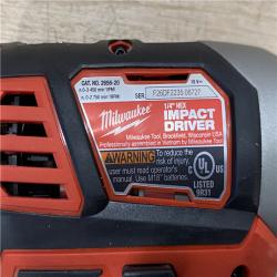 AS-IS Milwaukee 18V Lithium-Ion Cordless Drill Driver/Impact Driver Combo Kit