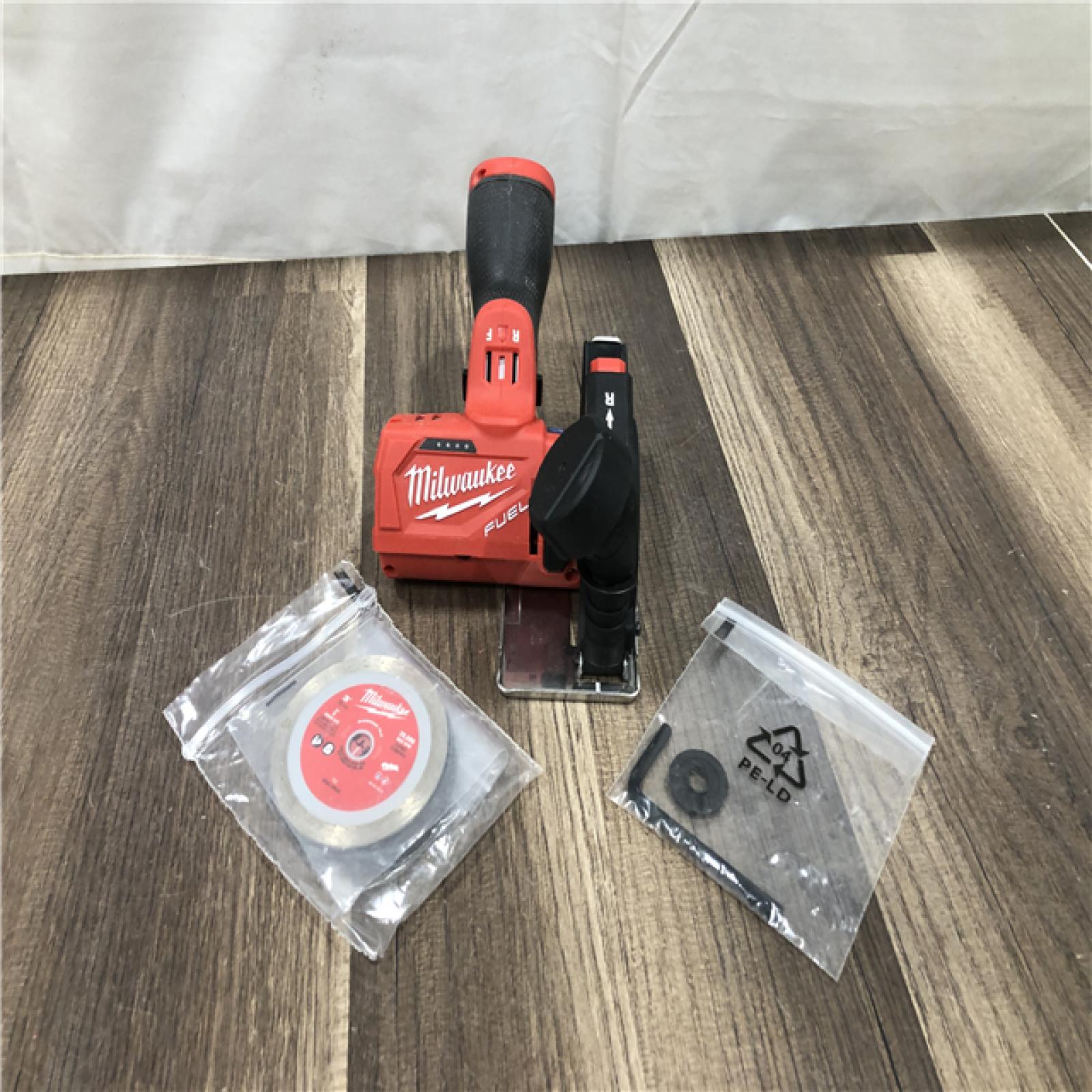 AS-IS Milwaukee FUEL 12V Lithium-Ion Brushless Cordless 3 in. Cut Off Saw (Tool-Only)