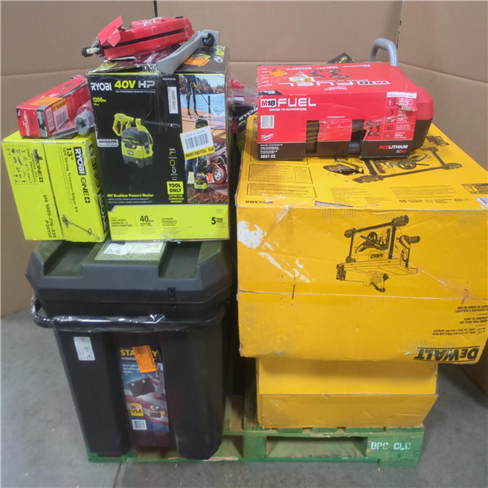 CALIFORNIA AS-IS TOOL PALLET
