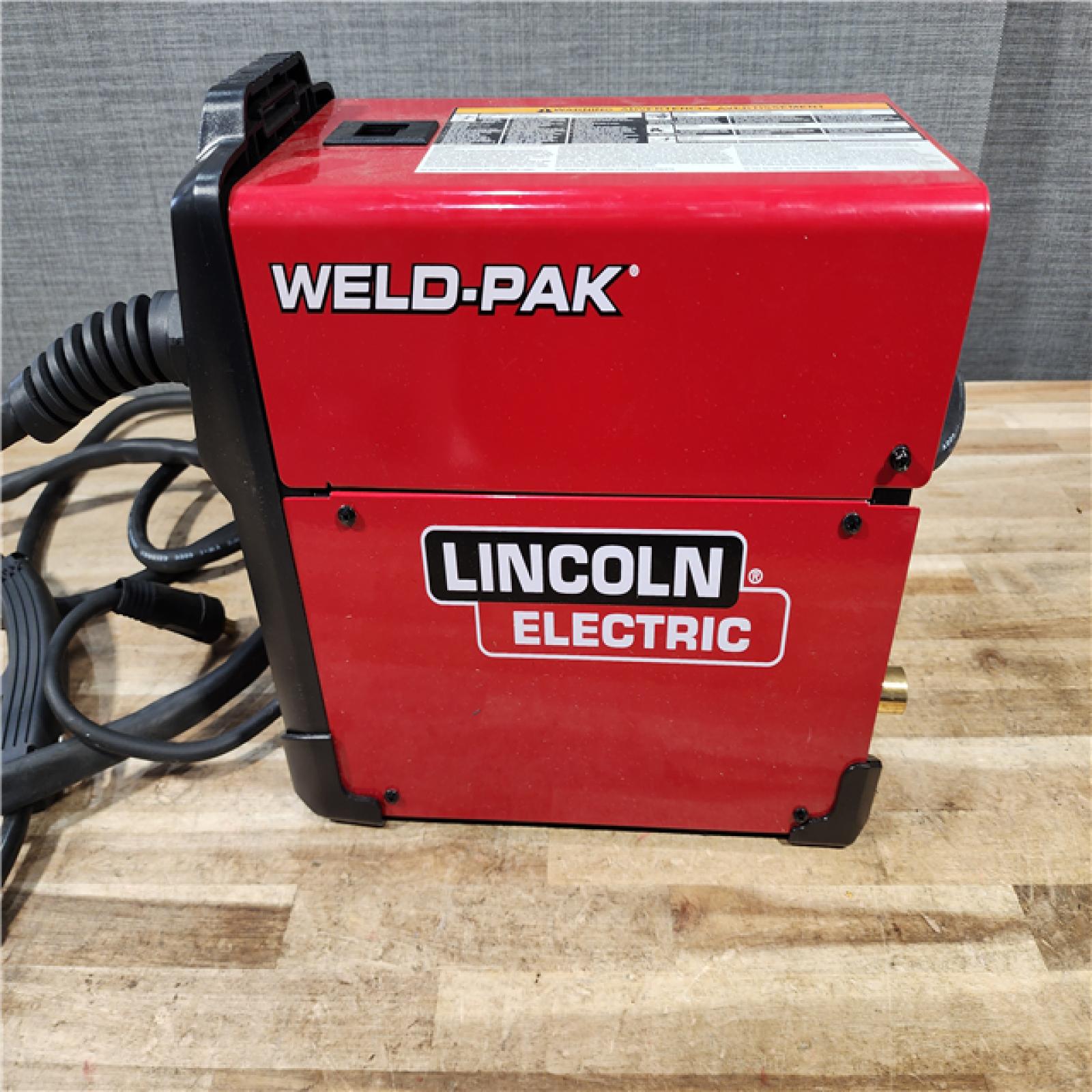HOUSTON LOCATION - AS - IS LINCOLN ELECTRIC WELD-PAK