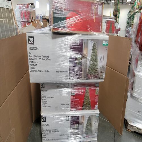 California AS-IS Holiday Pallet