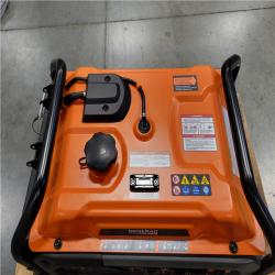 CALIFORNIA AS-IS NEW GENERAC 8,125/6500-WATT ELECTRIC START DUAL FUEL PORTABLE GENERATOR W/ COSENSE