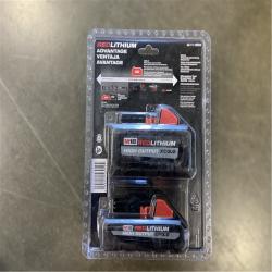 NEW! - Milwaukee M18 REDLITHIUM High Output XC6.0 Battery & CP3.0 Battery 2pk