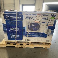 DALLAS LOCATION- MRCOOL 36K BTU 23 SEER2 3 Ton 5-Zone Mini-Split Condenser PALLET (2 UNITS)