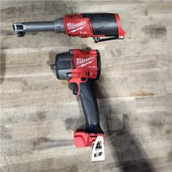 HOUSTON LOCATION - AS-IS MILWAUKEE 2 TOOL COMBO KIT W/ (2) BATTERY & CHARGER