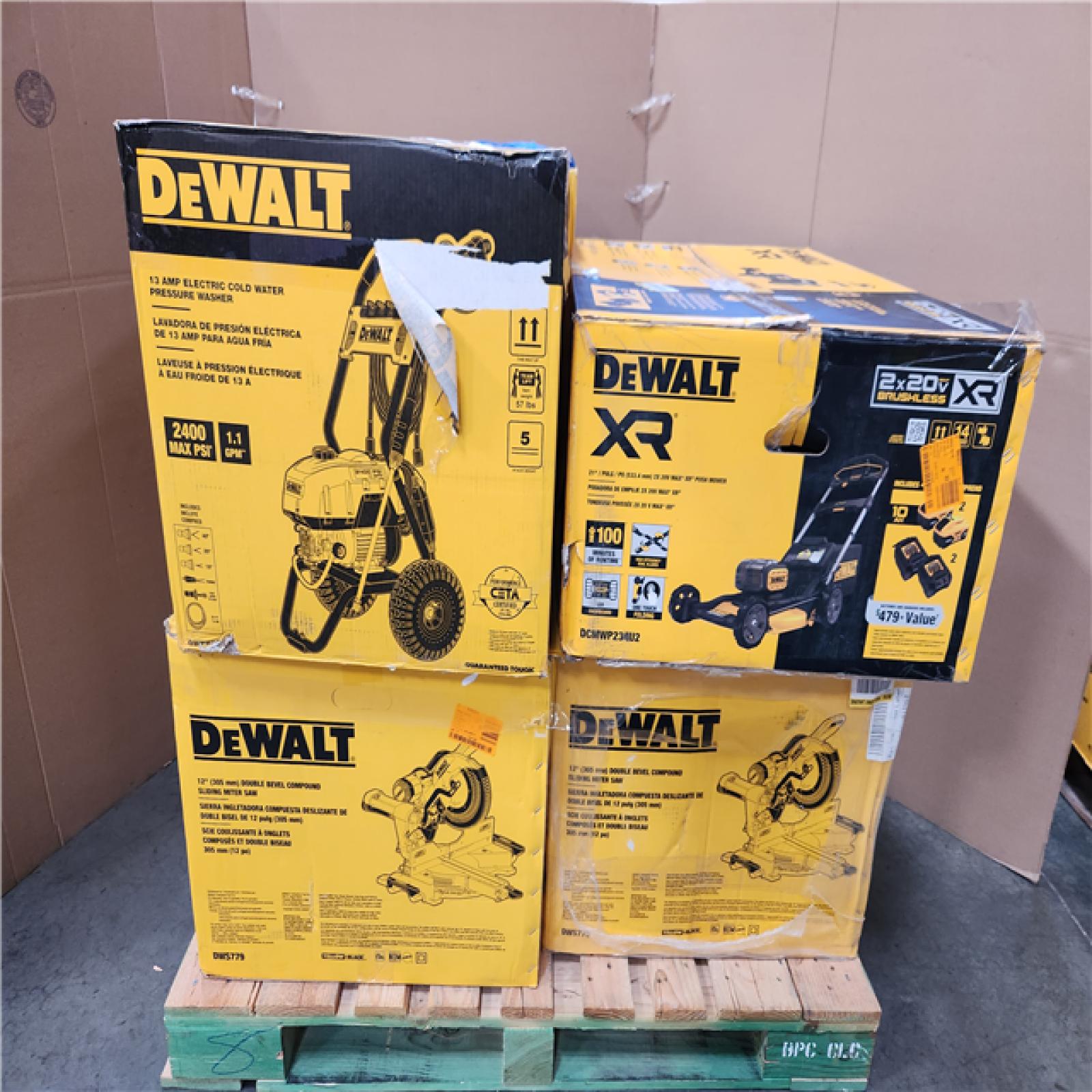 CALIFORNIA AS-IS TOOL PALLET