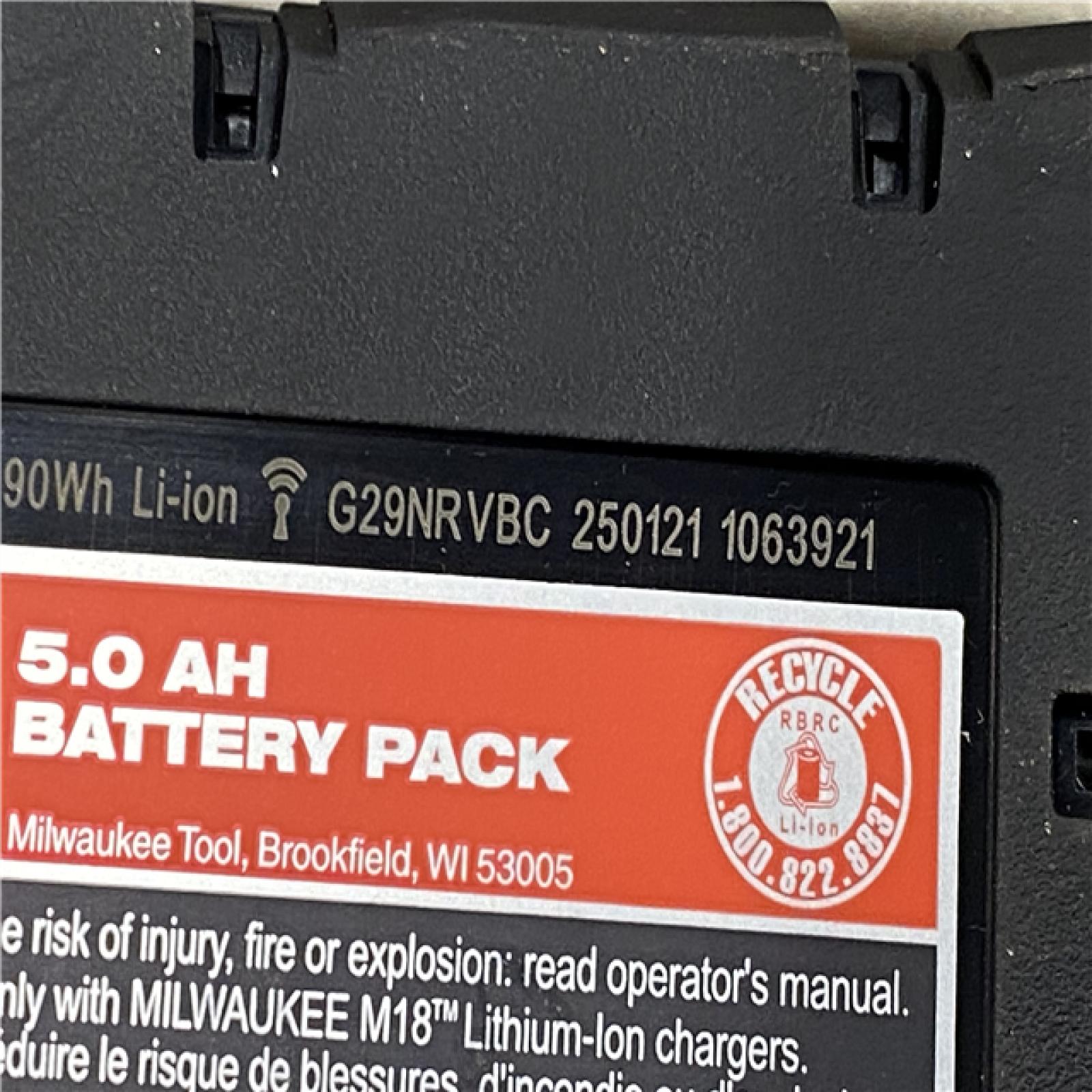 AS-IS Milwaukee FUEL 18V Lithium-Ion Brushless Cordless 1/2 in. Hammer Drill Driver Kit