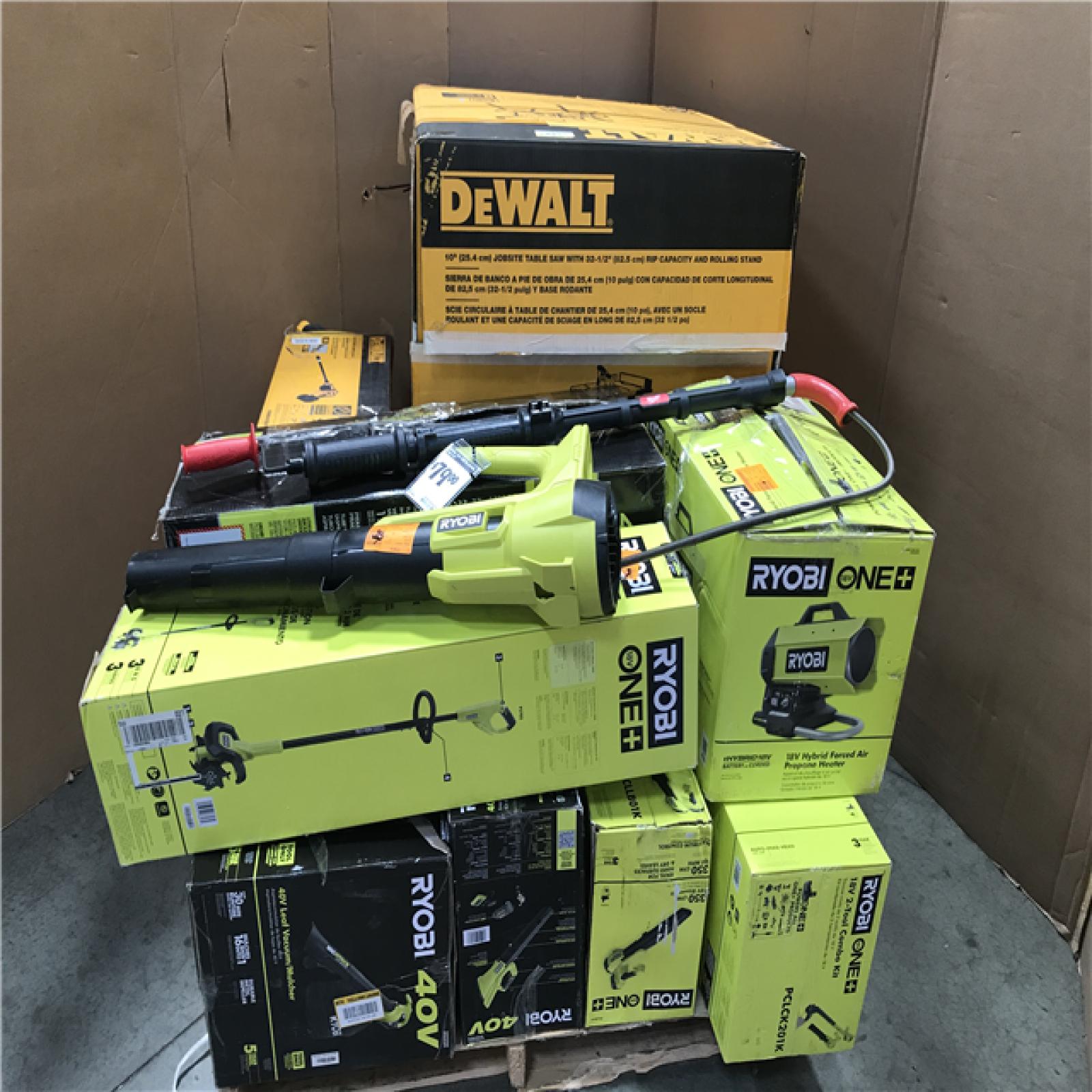 CALIFORNIA AS-IS TOOL PALLET