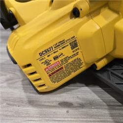 AS-IS DEWALT FLEXVOLT 60V MAX Cordless 7-1/4 in. Wormdrive Style Circular Saw (Tool Only)