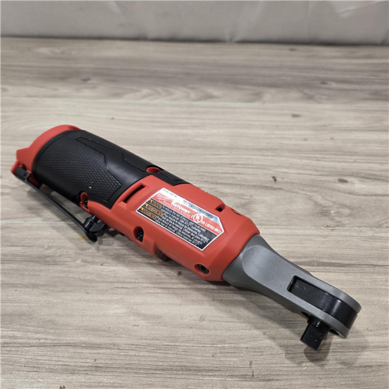 AS-IS M18 FUEL 18V Cordless Mid Torque 1/2 in. Impact Wrench & M12 FUEL 3/8 in. Ratchet Kit