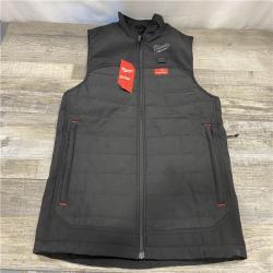 AS-IS Milwaukee Men's Medium 12V Lithium-Ion Cordless AXIS Black Heated Vest Kit