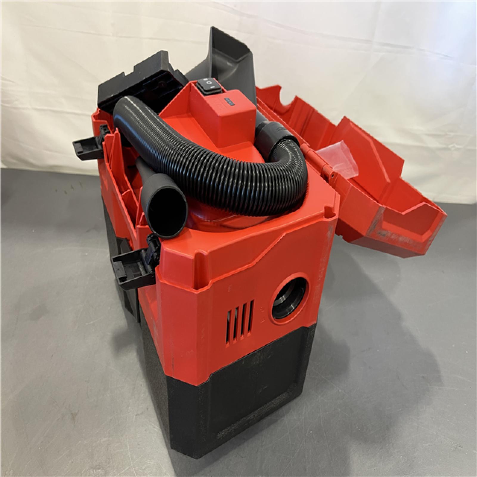 AS-IS - Milwaukee M12 FUEL 12-Volt Lithium-Ion Cordless 1.6 Gal. Wet/Dry Vacuum