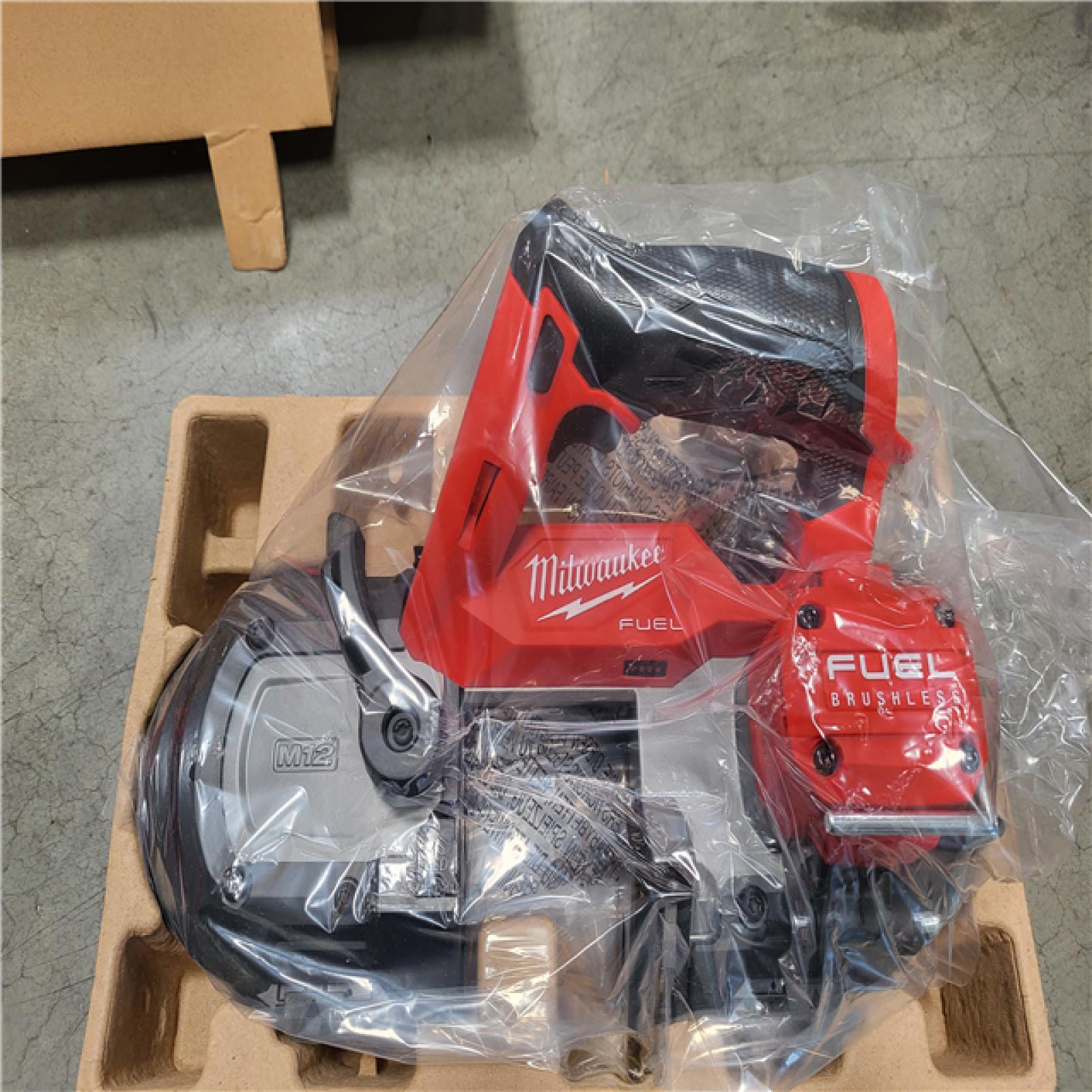 CALIFORNIA AS-IS LIKE NEW MILWAUKEE COMPACT BAND SAW