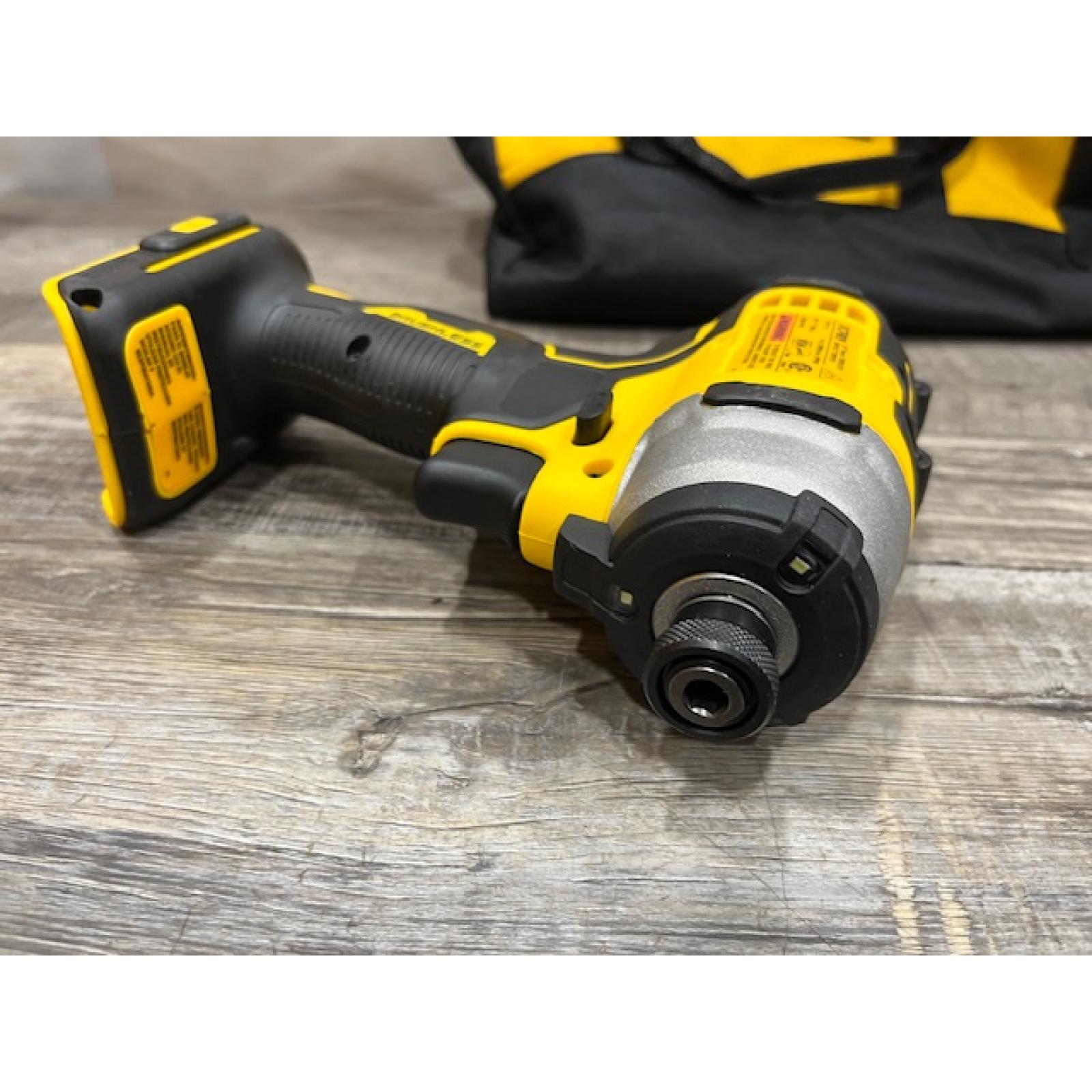 AS-IS DEWALT Atomic 20V Max Lithium-Ion Brushless Cordless Compact 1/4 in. Impact Driver Kit