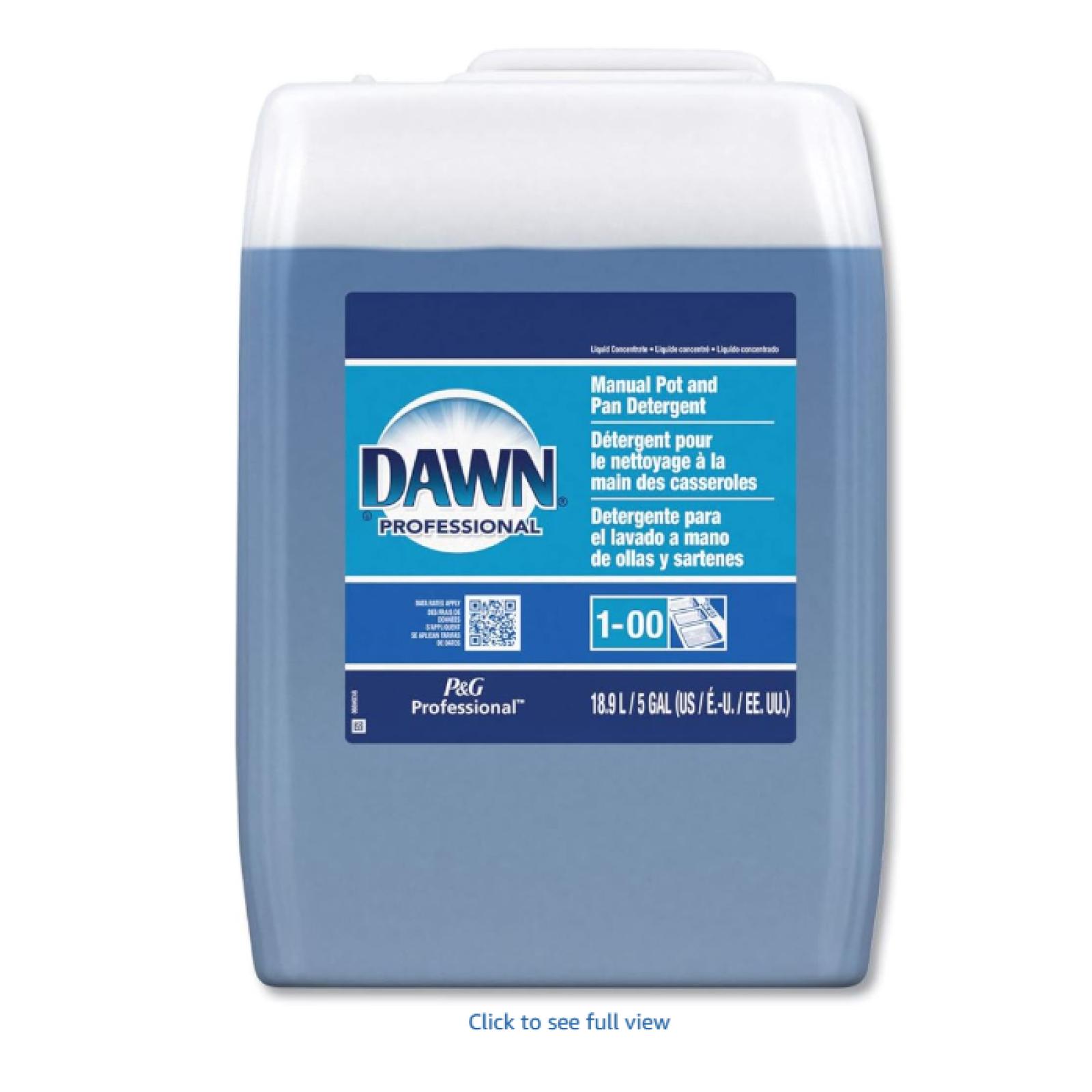 DALLAS LOCATION - Dawn Professional 70681 Manual Pot & Pan Dish Detergent  Original Scent  Five Gallon Pai - 16 UNITS