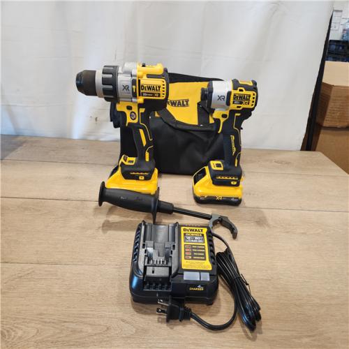 AS-IS- DEWALT 20V MAX Lithium-Ion Cordless 2-Tool Combo Kit
