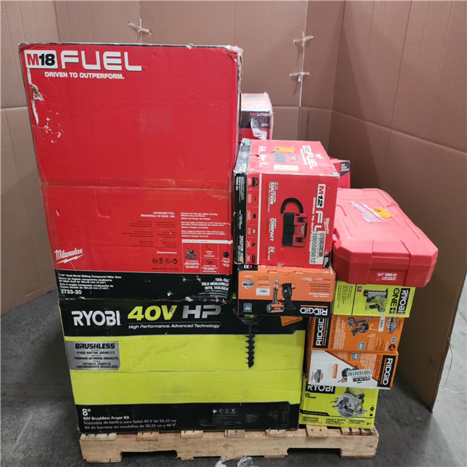 CALIFORNIA AS-IS TOOL PALLET