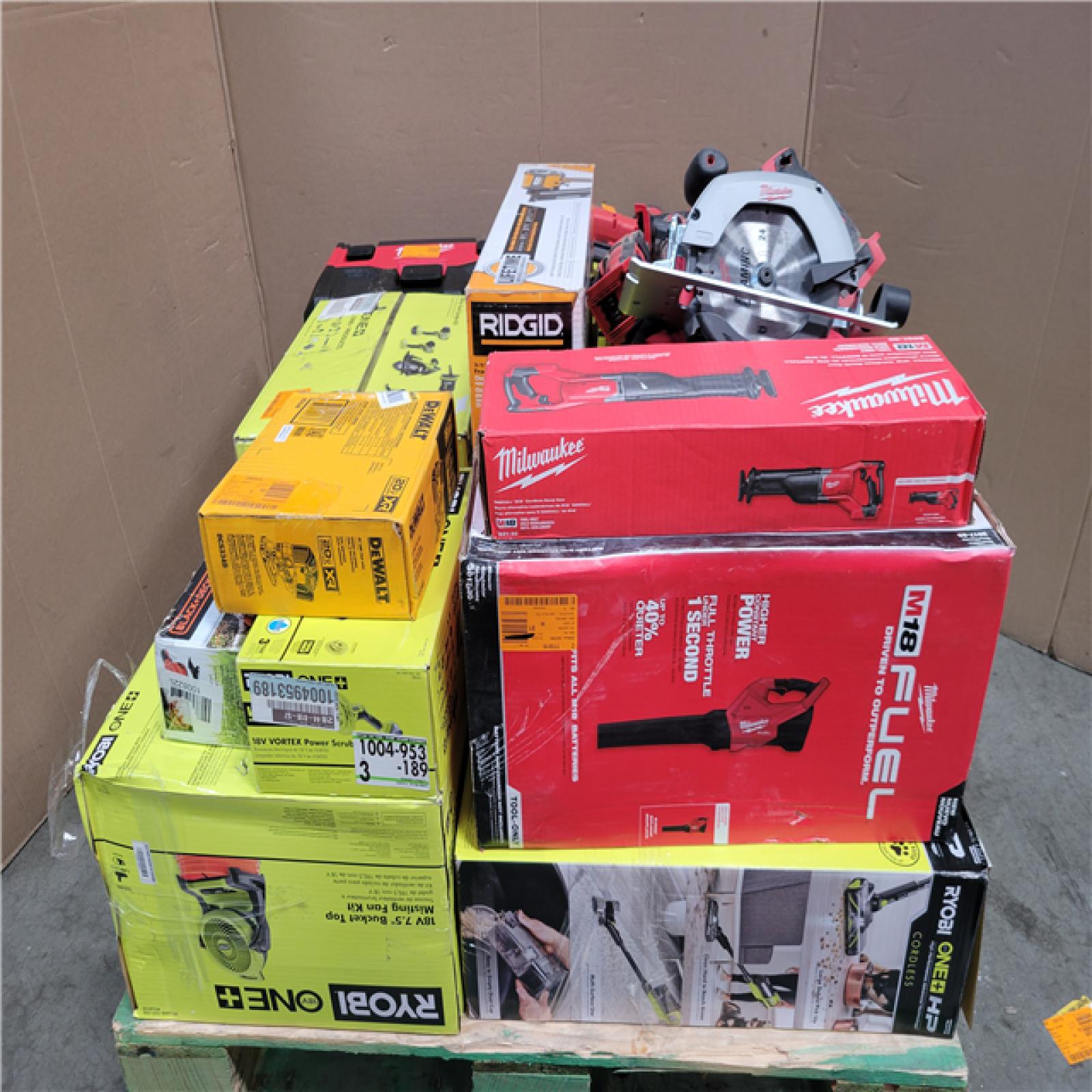CALIFORNIA AS-IS TOOL PALLET