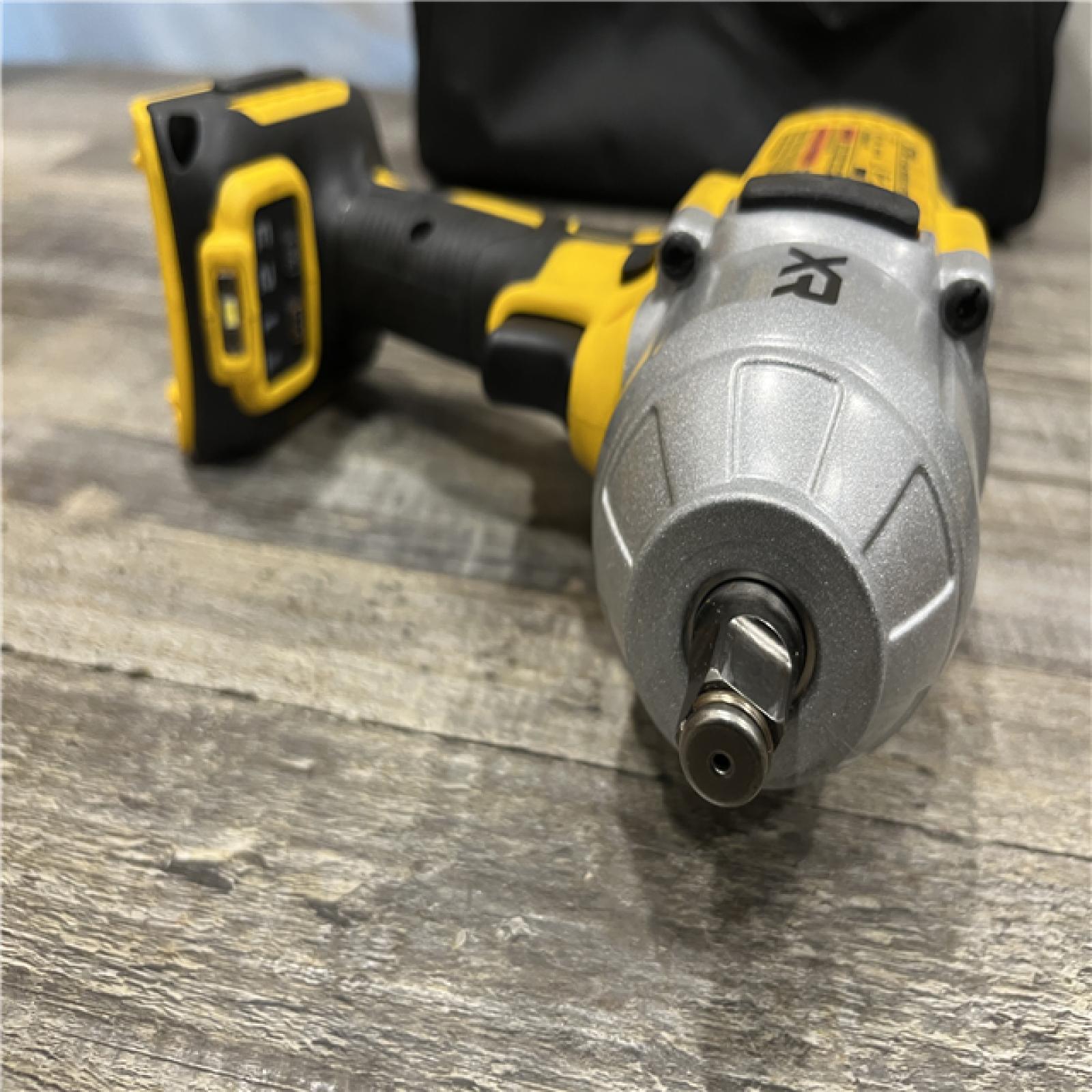 AS-IS DEWALT 20V MAX Lithium-Ion Cordless 1/2 in. Impact Wrench Kit