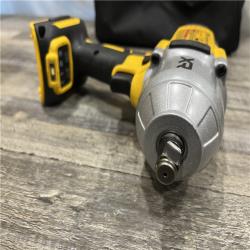 AS-IS DEWALT 20V MAX Lithium-Ion Cordless 1/2 in. Impact Wrench Kit