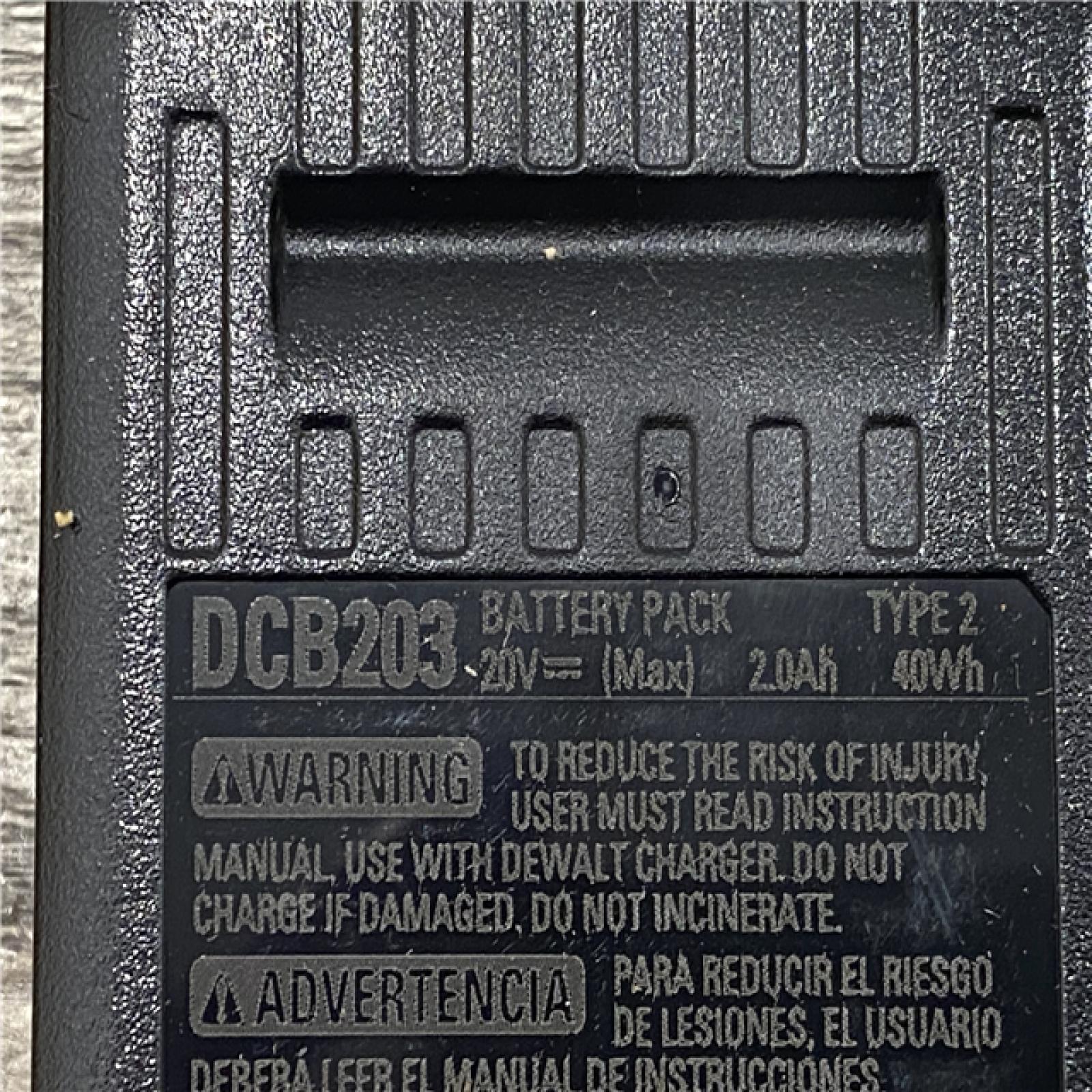 AS-IS DEWALT Atomic 20V Lithium-Ion Cordless Compact 1/2 in. Drill/Driver Kit