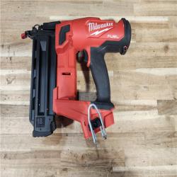 HOUSTON LOCATION - AS-IS Milwaukee  FUEL 18-Volt Lithium-Ion Brushless Cordless Gen II 18-Gauge Brad Nailer (Tool-Only)