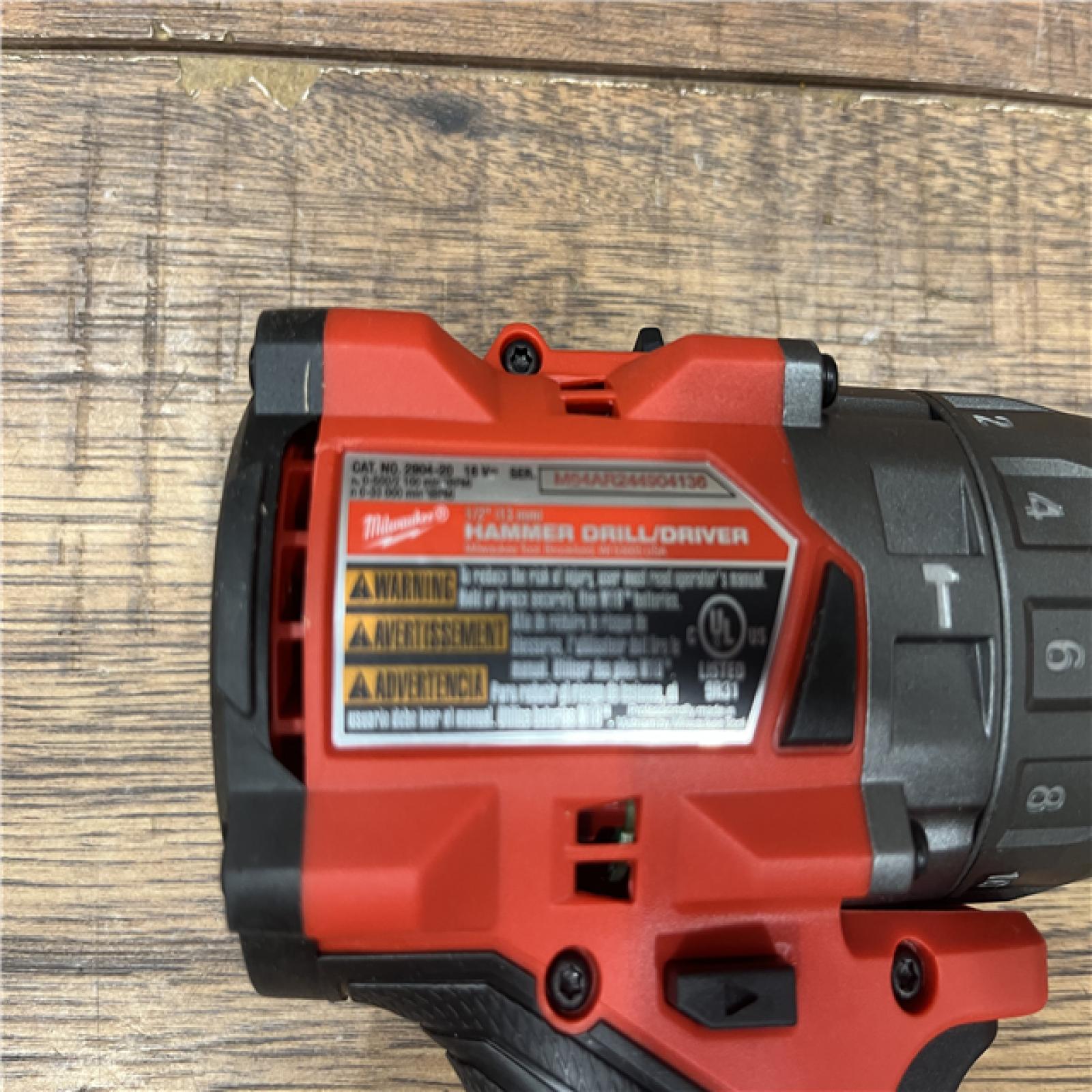 AS-IS Milwaukee 2904-20 12V 1/2  Hammer Drill/ Driver
