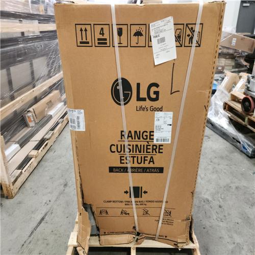 Phoenix Location NEW LG 30 in. 5.8 cu.ft. Smart Single Oven Gas Range with EasyClean, Wi-Fi Enabled in. Stainless Steel