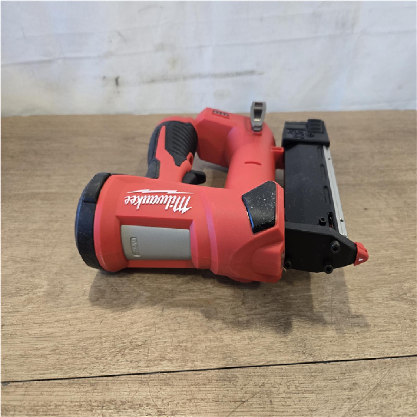 AS-IS Milwaukee 12-Volt 23-Gauge Lithium-Ion Cordless Pin Nailer (Tool-Only)