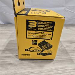 NEW! - DEWALT 20V MAX Lithium-Ion 6.0Ah and 4.0Ah Battery and Charger Starter Kit