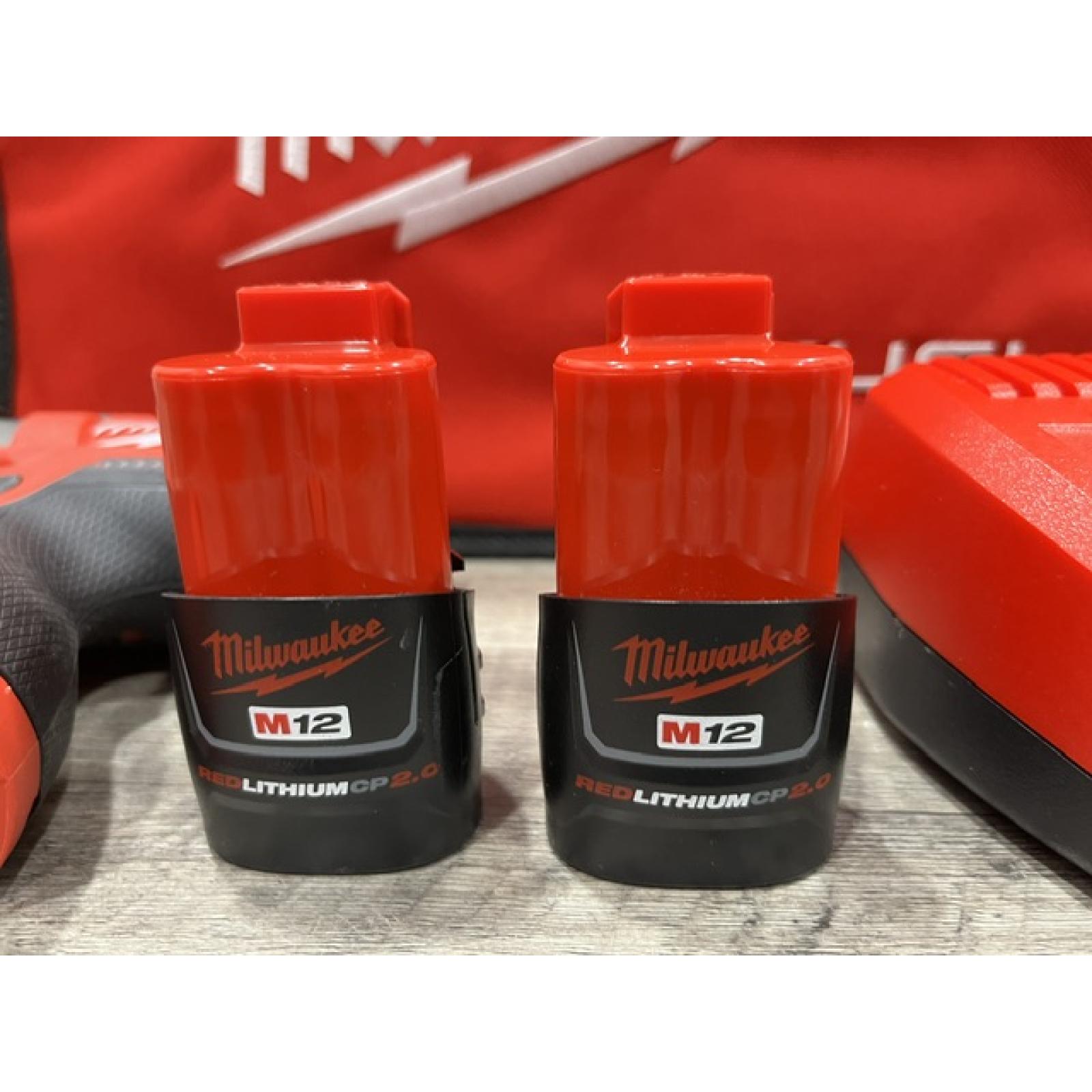 AS-IS Milwaukee FUEL 12-Volt Lithium-Ion Brushless Cordless 1/4 in. Hex 2-Speed Screwdriver Kit