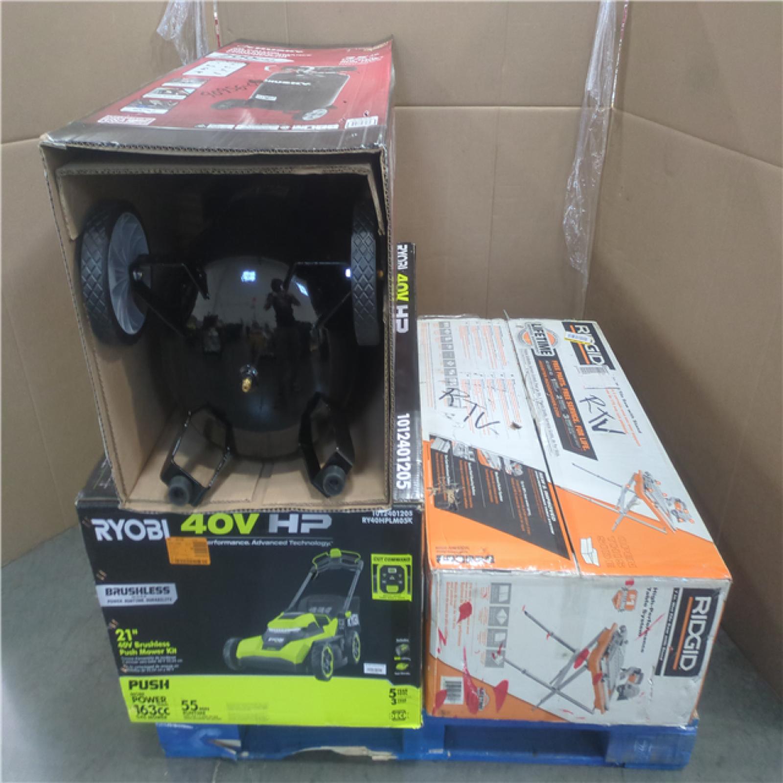 CALIFORNIA AS-IS OUTDOOR POWER EQUIPMENT