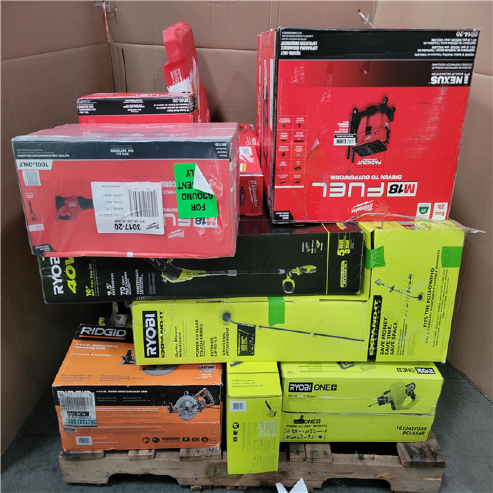 CALIFORNIA AS-IS TOOL PALLET