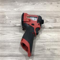 AS-IS Milwaukee M12 FUEL 12-Volt Lithium-Ion Cordless 1/4 in. Hex Impact Driver Compact Kit