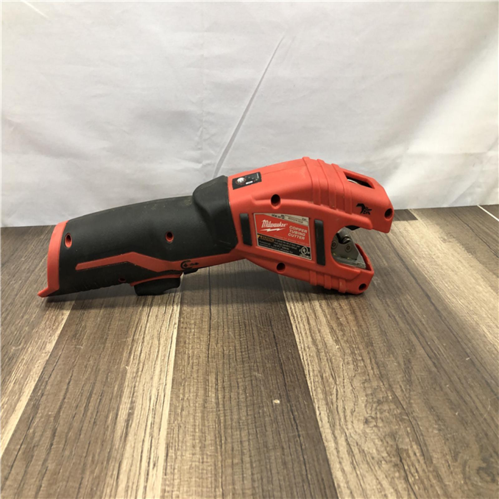 AS-IS Milwaukee 12V Lithium-Ion Cordless Copper Tubing Cutter (Tool-Only)