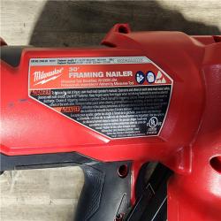 HOUSTON LOCATION - AS-IS M18 FUEL 3-1/2 in. 18-Volt 30-Degree Lithium-Ion Brushless Cordless Framing Nailer (Tool-Only)