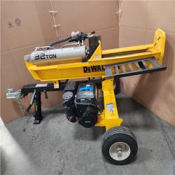 CALIFORNIA AS-IS DEWALT 32 TON HYDRAULIC LOG SPLITTER