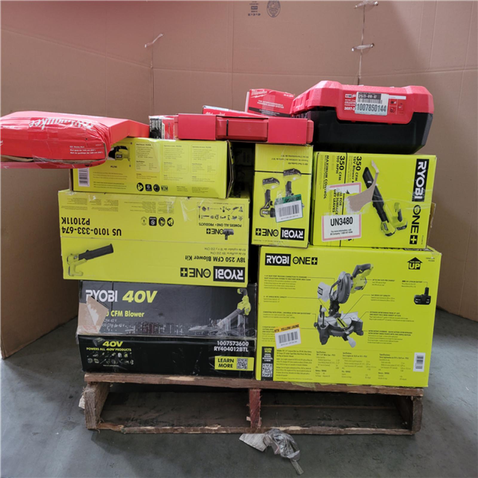 CALIFORNIA AS-IS TOOL PALLET