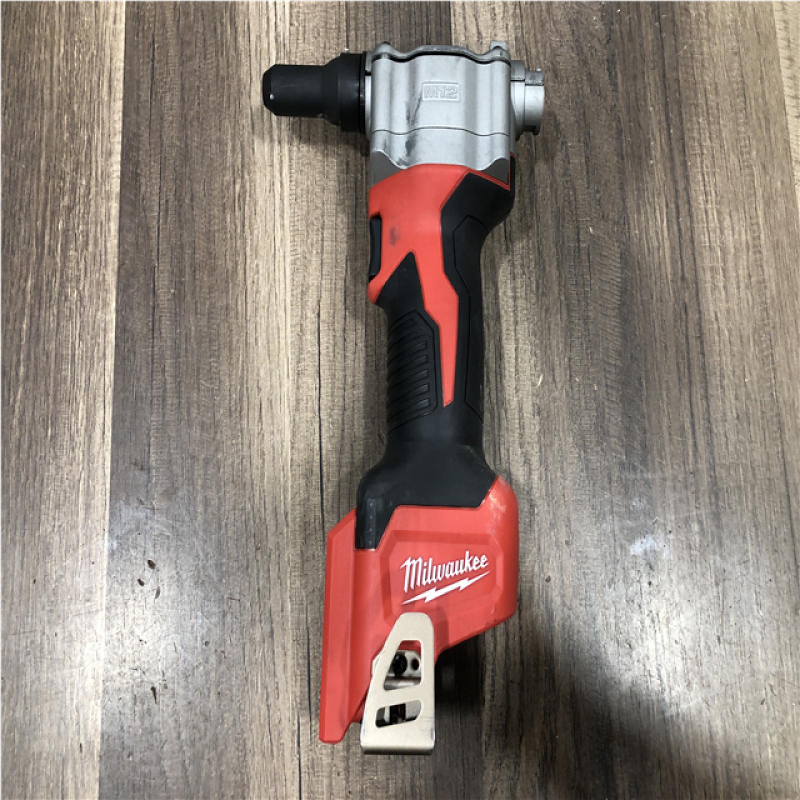 AS-IS Milwaukee 12-Volt Lithium-Ion Cordless Rivet Tool (Tool-Only)