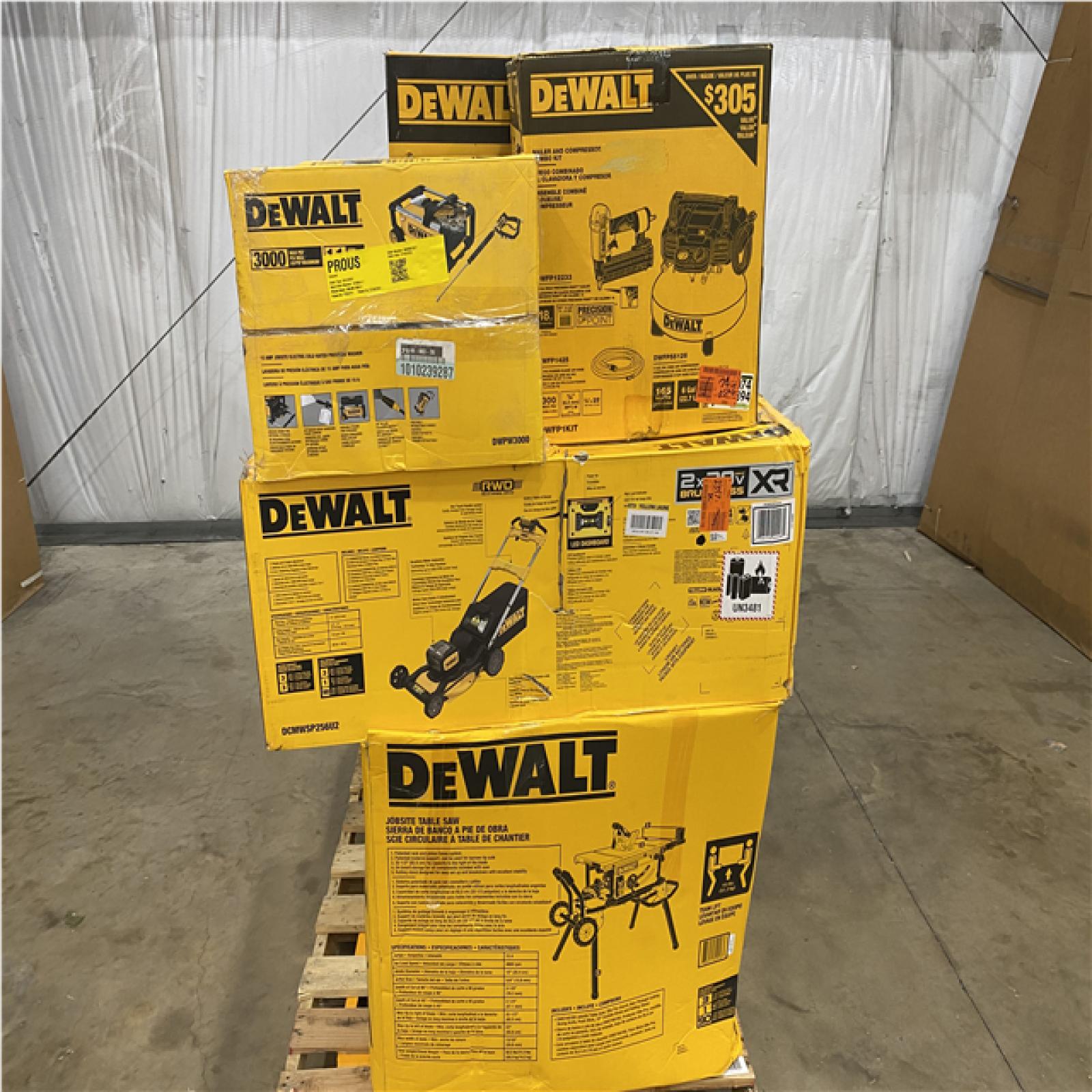 Houston Location - AS-IS Tool Pallet