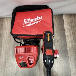 AS-IS Milwaukee M12 12V Lithium-Ion Cordless 1/4 in. Hex Screwdriver Kit with Two 1.5Ah Batteries, Charger and Tool Bag