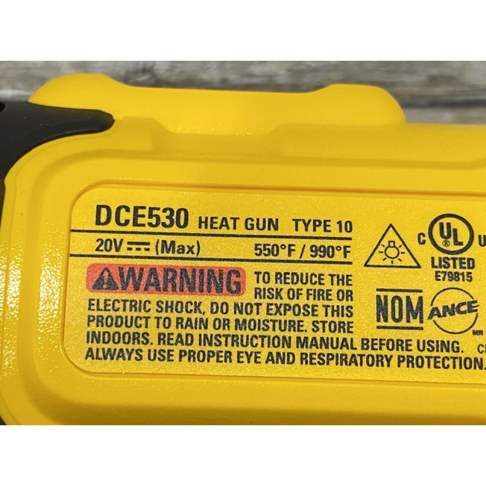 AS-IS DEWALT 20V MAX Cordless Compact Heat Gun (Tool Only)