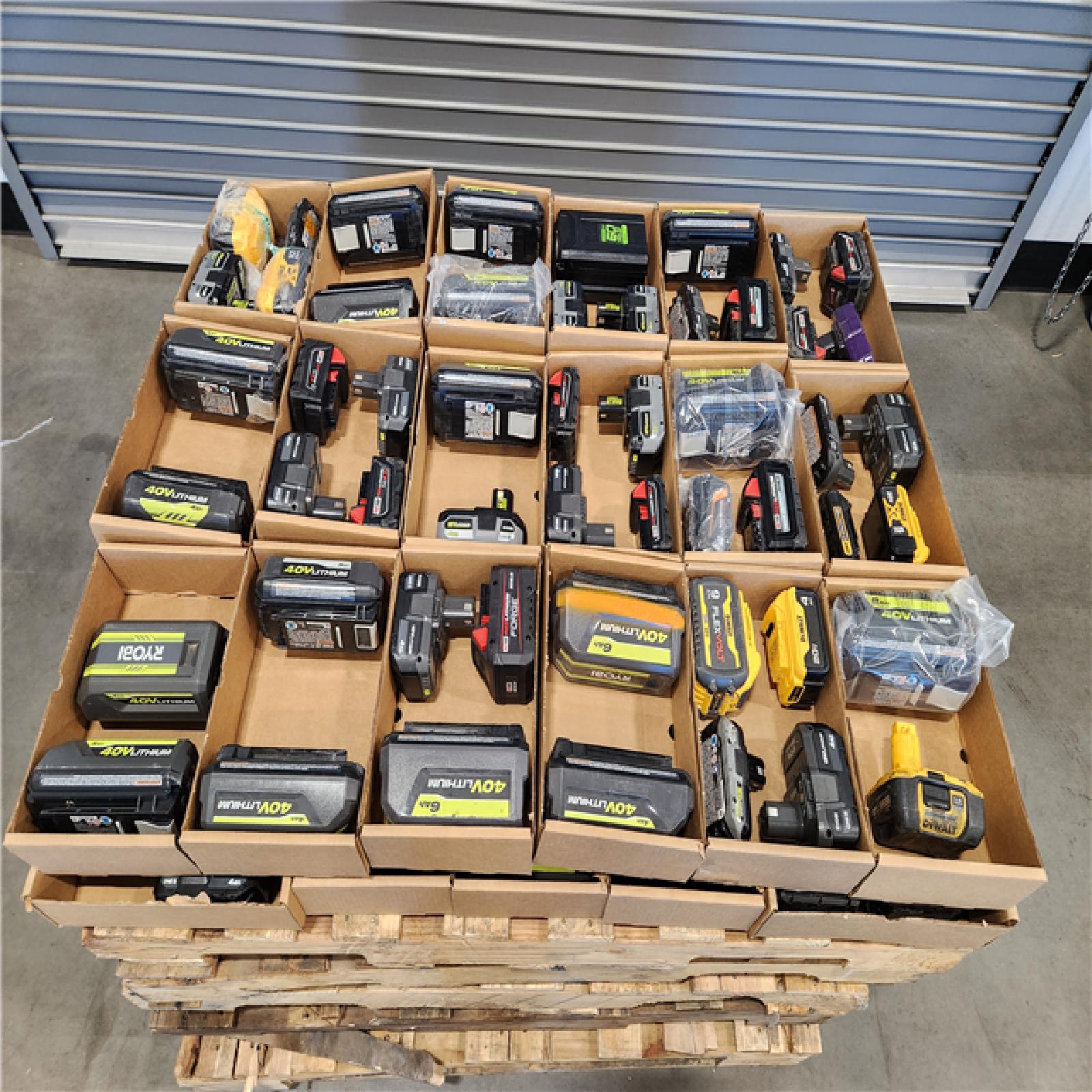 DALLAS LOCATION - AS-IS BATTERY PALLET