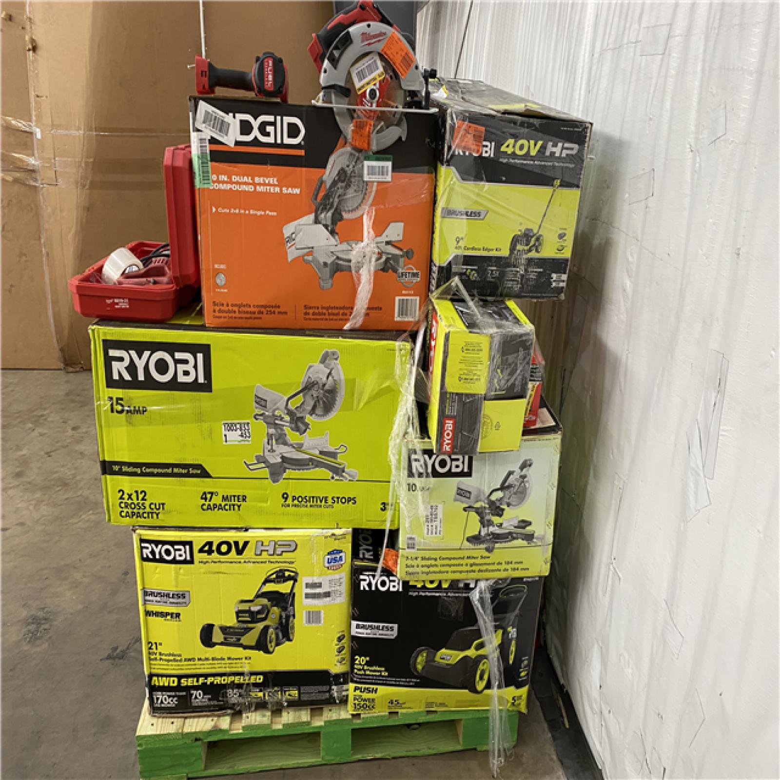 Houston Location AS IS - Tool Pallet