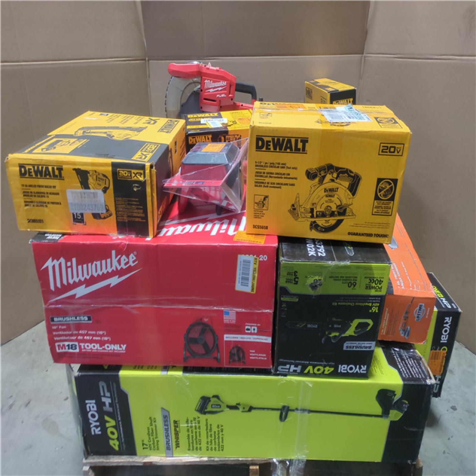 CALIFORNIA AS-IS TOOL PALLET